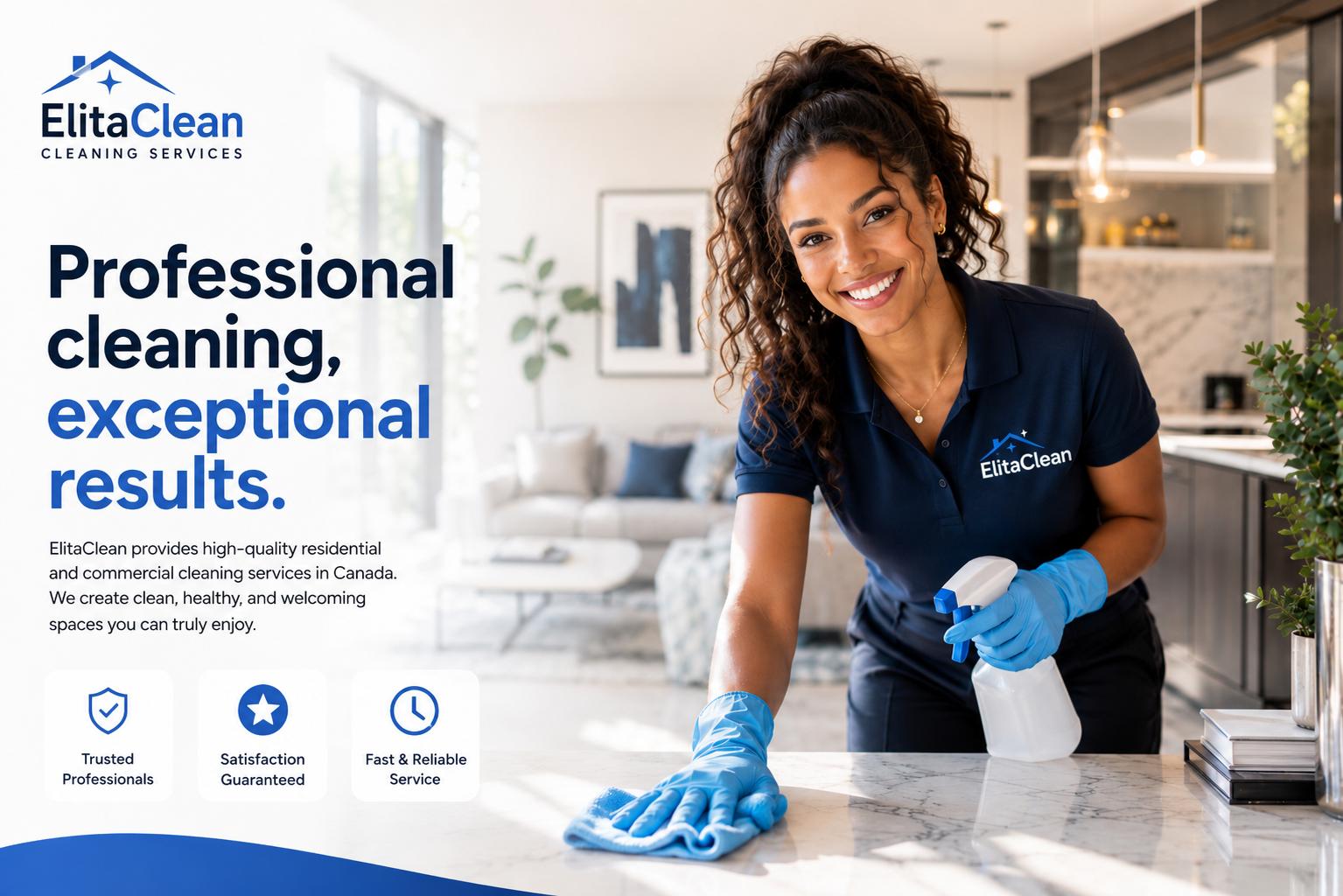 ElitaClean professional cleaning Ottawa Gatineau